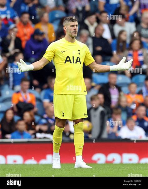 Tottenham Hotspur Goalkeeper Fraser Forster During A Pre Season