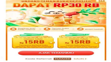 apakah benar aplikasi neobank penghasil uang tunai  buka