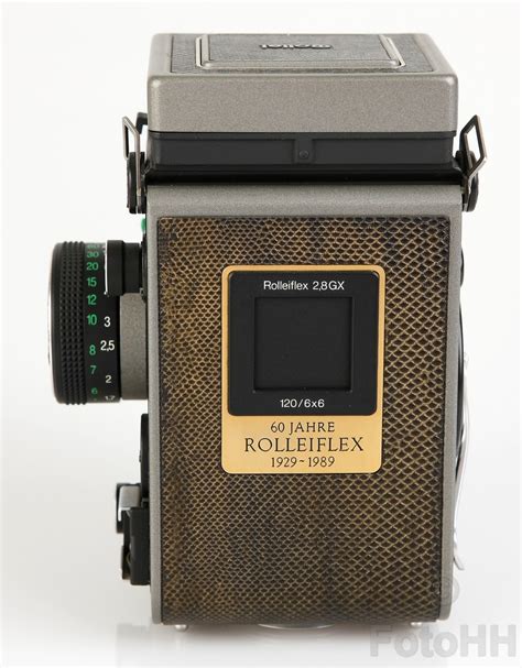 Rollei Rolleiflex 2,8 GX 60 Jahre Rolleiflex 1929-1989 - Leica Store Lisse