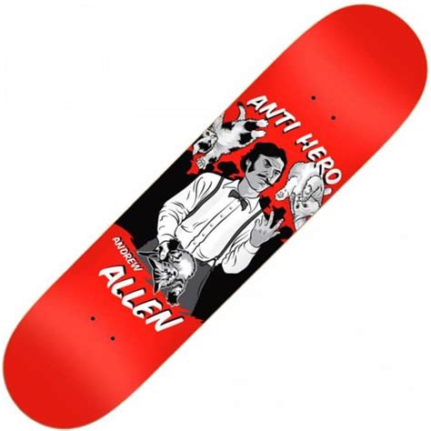 Antihero Skateboards Anti Hero Andrew Allen Jerk Deck 7 9 Skateboard