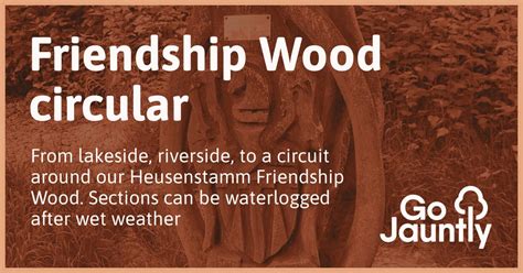 Friendship Wood Circular Go Jauntly