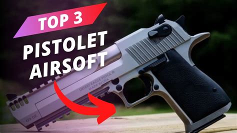 Les Meilleurs Pistolets Airsoft En D Couvrez Les Armes De