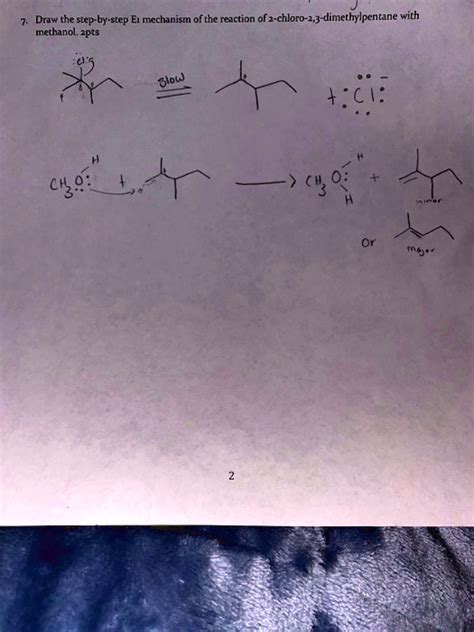 Draw The Unique Stereoisomers For Chloro Dimethylpentane Lx