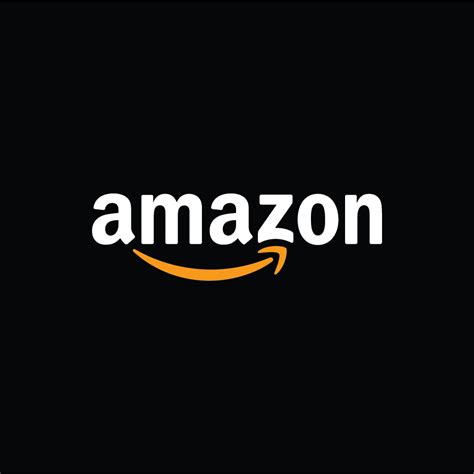 Free High-Quality Amazon Logo Black Background for Creative Design