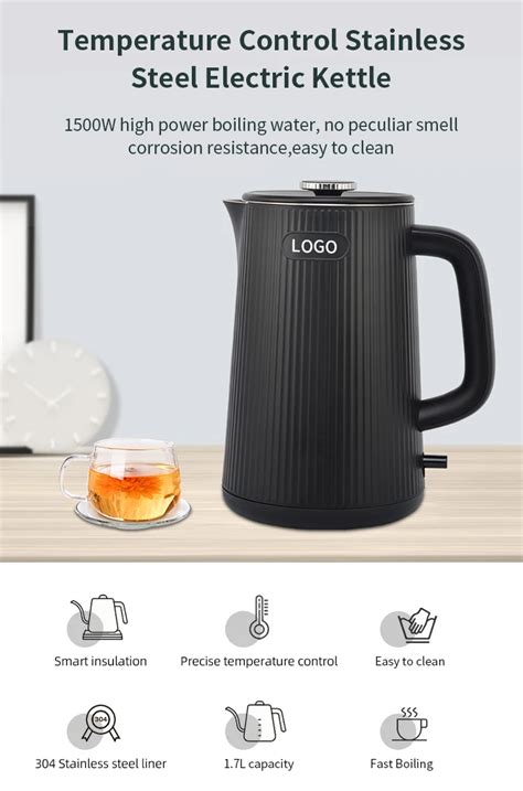 Wholesale Smart Electric Tea Pots For Boiling Water Hot Electric Kettle Stainless Steel For