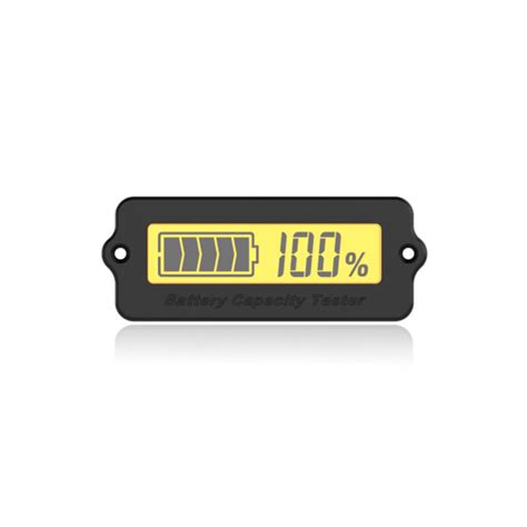 V V V V Ly W Lead Acid Battery Capacity Indicator Lcd Digit