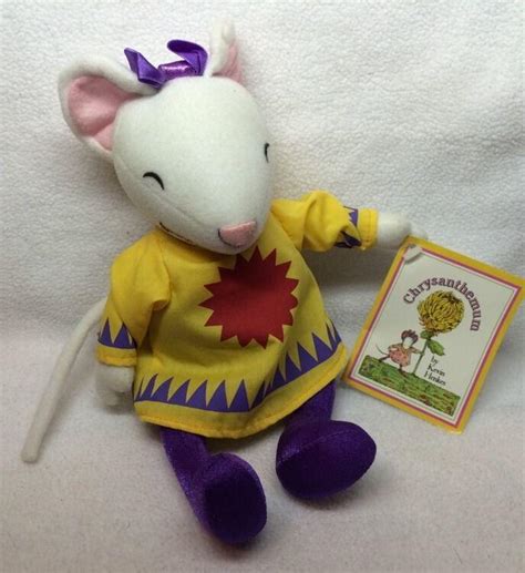 Kevin Henkes Lilly Mouse And Friends Chrysanthemum Plush Doll W Tag