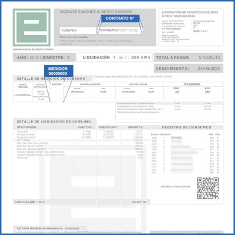 Factura Epec Argentina Gob Ar