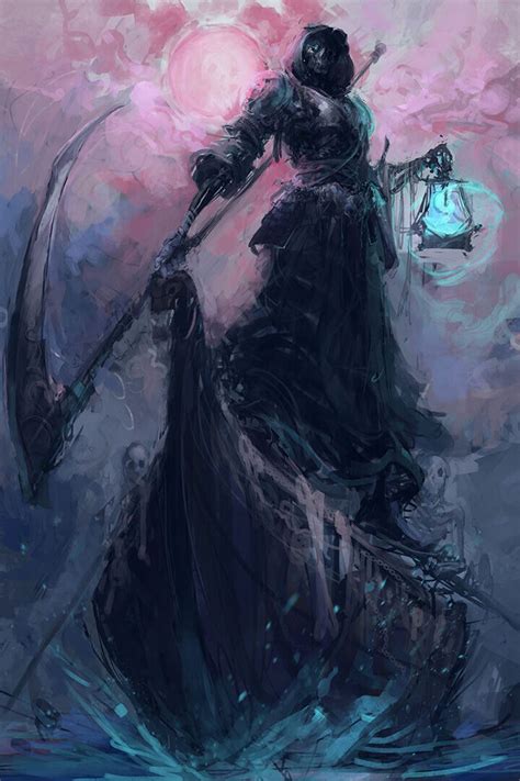 The Grim Reaper Art