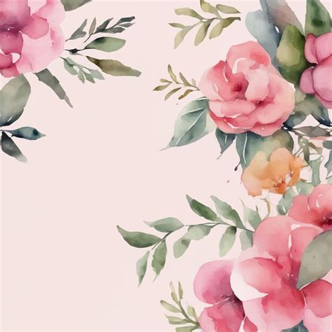 Premium Vector Detailed Hand Painted Pink Watercolour Background