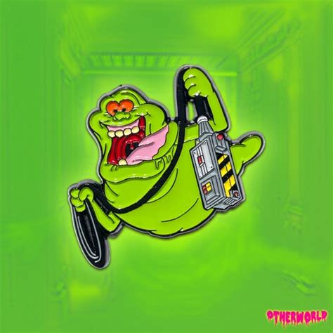 Ecto Cooler Enamel Pin Ghostbusters Enamel Pin Slimer Enamel Etsy