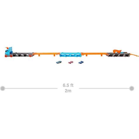 پارکینگ Hot Wheels مدل Speedway Hauler پانزی تویز
