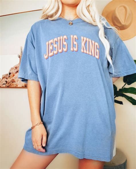 Jesus Is King Sweatshirt Jesus Hoodie Jesus Shirt Christian Etsy