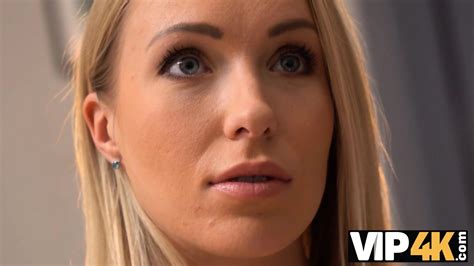 VIP4K Blonde Gets Small Pinkish Pussy Covered And Filled With Sperm