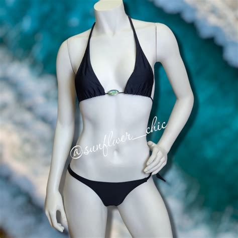 Cia Maritima Swim New Ciamaritima Shell Accent String Bikini Poshmark