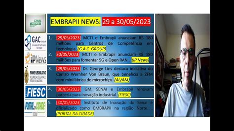 Embrapii News A Embrapii Mcti Centrosdecompet Ncia