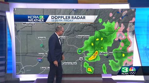 Northern California forecast: Timeline for Friday thunderstorms