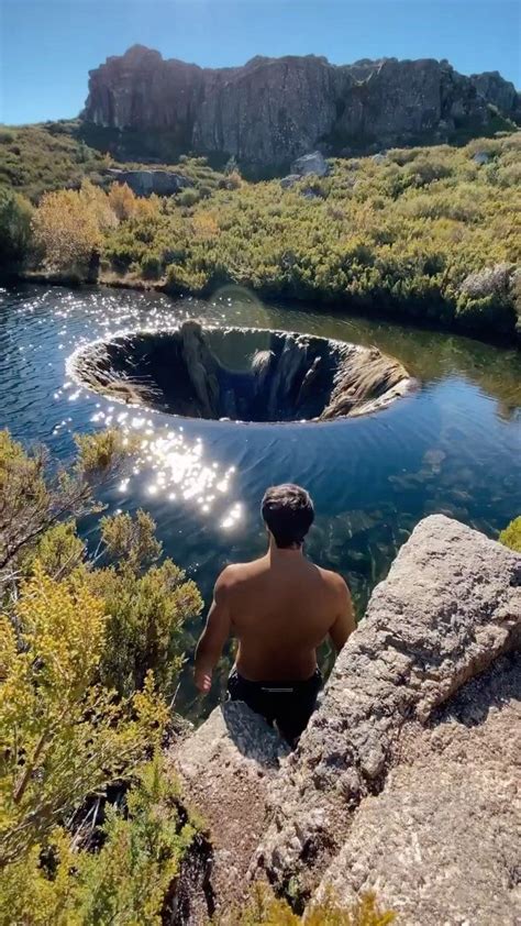 Earthpix On Instagram Covo Dos Conchos Is A Man Made Lake In Portugal