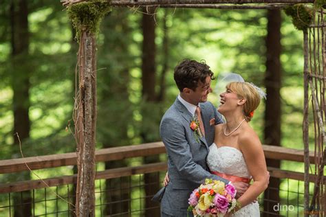 Hoyt Arboretum Redwoods Portland Wedding Photographer