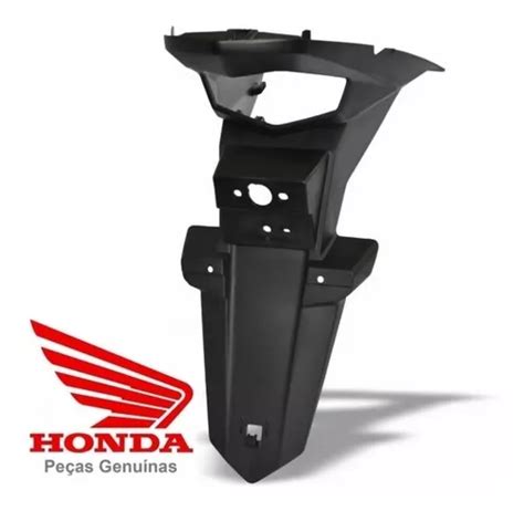 Paralama Suporte Placa Traseiro Bros Nxr Original Honda