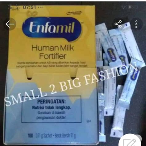 Jual Enfamil Hmf 100 Sachet Human Milk Fortifier Shopee Indonesia