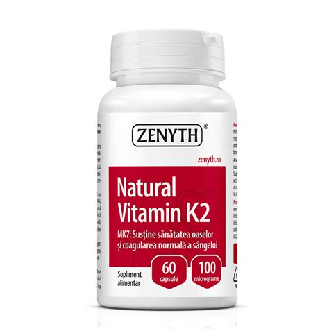 Natural Vitamina K Capsule Zenyth Farmacia Tei Online