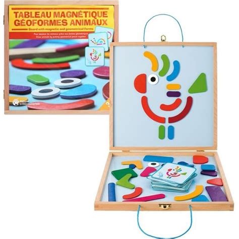 Tableau Magn Tique G Oformes Animaux Cdiscount Jeux Jouets