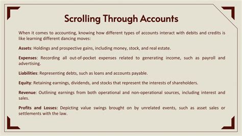 Ppt Akermon Rossenfeld Understanding Debits And Credits In