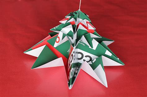 Tuto DIY Origami de Noël : un sapin pour décorer sa table