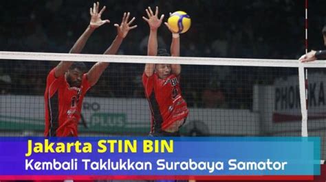 Jakarta Stin Bin Kembali Taklukkan Surabaya Samator