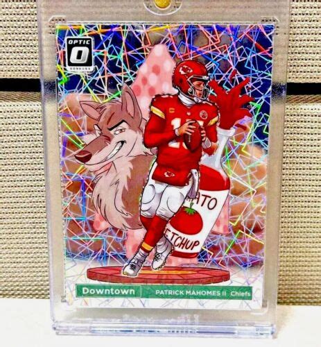 Panini Donruss Optic Downtown D Patrick Mahomes Ii Ebay