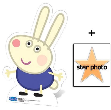 Buy Fan Pack Richard Rabbit Peppa Pig Lifesize Cardboard Cutout