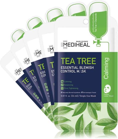 MEDIHEAL Official Korea S No 1 Sheet Mask Tea Tree Essential