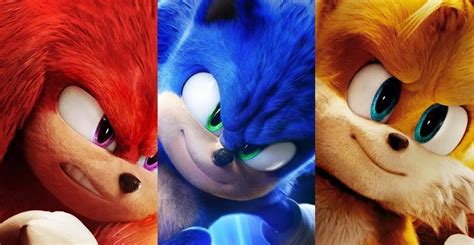 Sonic O Filme Ganha Novos Cartazes Dos Personagens