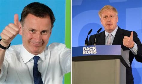 Boris Johnson Vs Jeremy Hunt How The Tory Leaders Stack Up On Policy