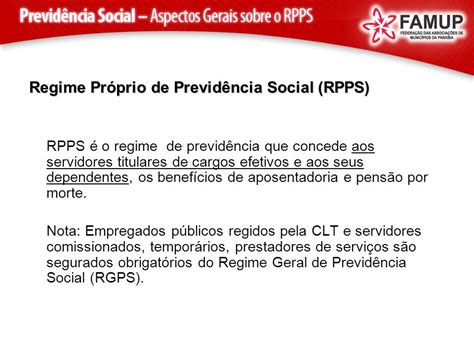 O que é Previdência Social ppt carregar