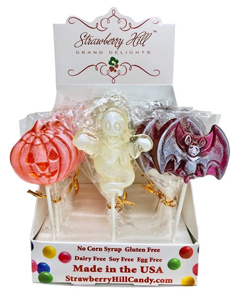 Assorted Halloween Lollipops - Strawberry Hill Candy