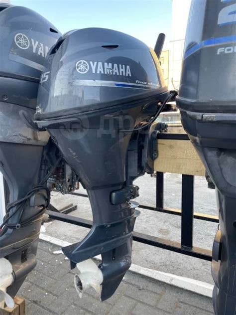 Подвесной лодочный мотор Yamaha 15 л. с, 15,00 л.с. S (381 мм), 2021 ...