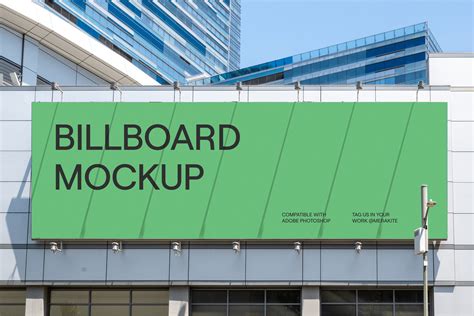 Urban City Billboard Mockup Psd Template Creative Market