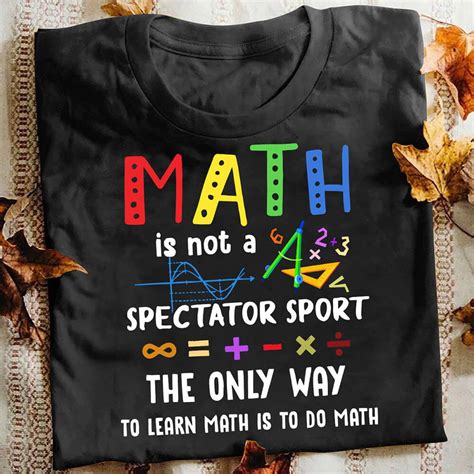 Math T Shirts For Teachers