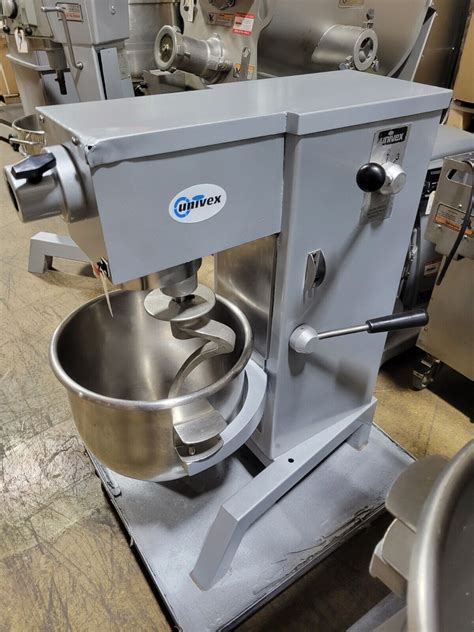 Used Univex M20 Commercial 20 Qt Dough Mixer W Hook — City Food Equipment