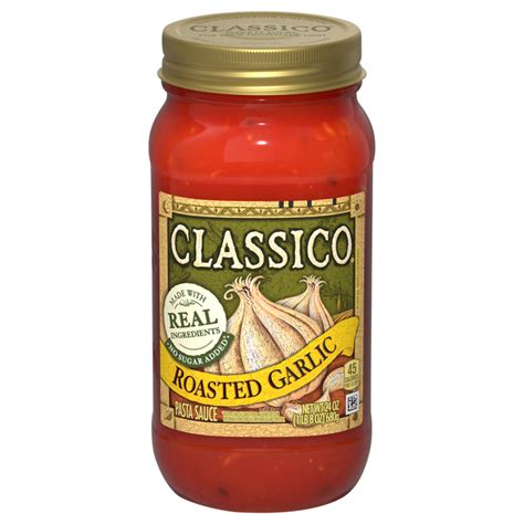 Save On Classico Pasta Sauce Roasted Garlic Order Online Delivery Food Lion