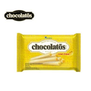 Jual CHOCOLATOS WAFER ROLL COKELAT PUTIH MINI PACK KEJU STICK COKLAT