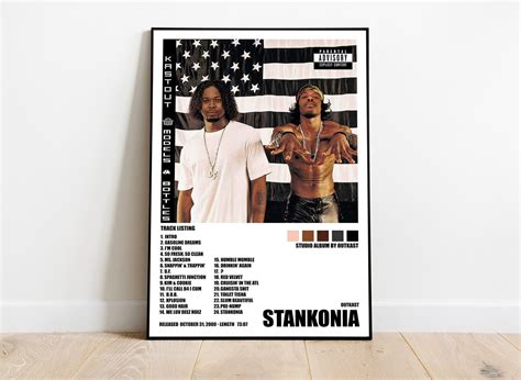 Outkast Stankonia Poster Album Cover Poster Room Decor | Etsy