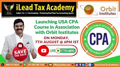 Ilead Tax Academy On Linkedin Usa Cpa Course Launch From Ilead Tax