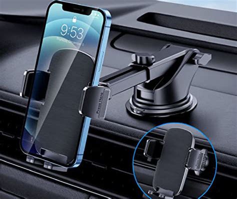 GetUSCart- Phone Mount for Car Phone Holder [Military-Grade Suction ...