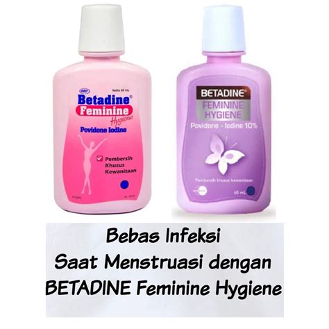 Jual Betadine Feminine Hygiene 60ml Exp 2023 Shopee Indonesia