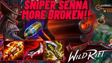 Wild Rift New Updated Senna Sniper Build Is Much More Powerful Patch