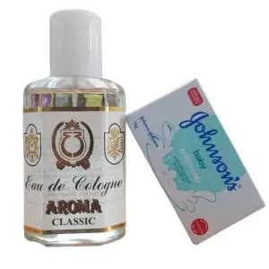 Buy Cologne Aroma Eau De Cologne 250ml FREE Johnsons Baby Milk Soap