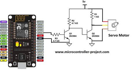 In My Recent Project I Am Trying To Use 2 Servo Motors Dc Motor Colour